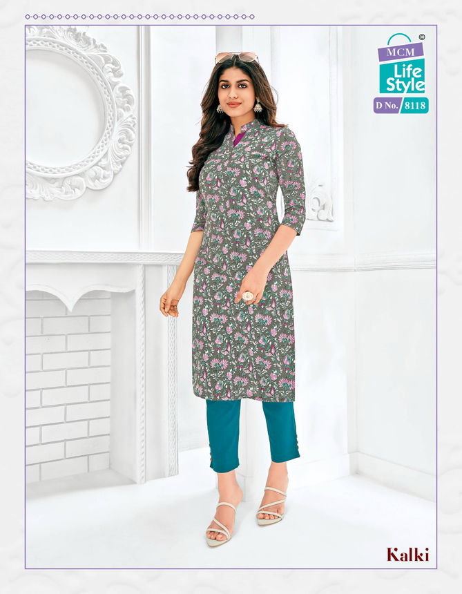 Mcm Life Style Kalki Vol 2 Printed Regular Kurti Collection
